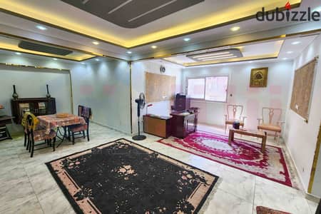 Furnished apartment for rent, 150 sq m, Smouha - 3 Noura Street, Fawzy Moaz