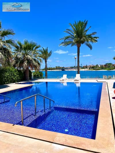 Villa for rent in the North Coast, Marina 5, first row on the lake, area 380m