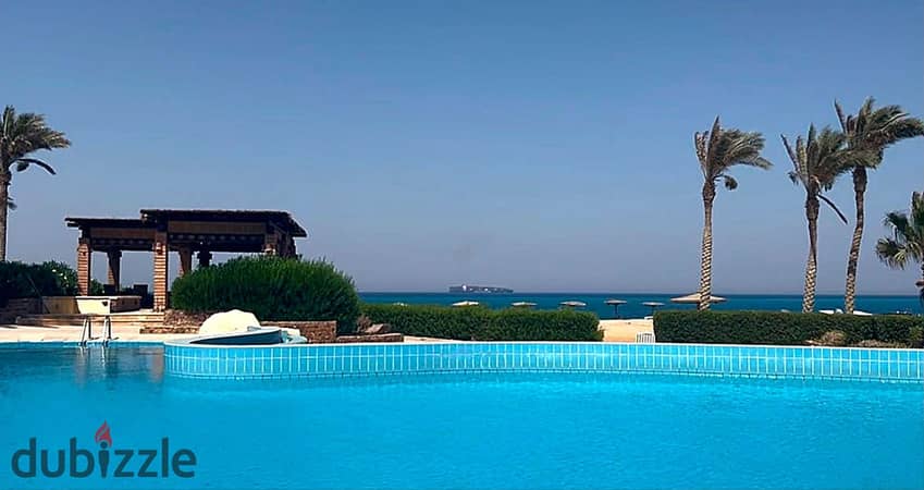 فرصة بنتهاوس بروف شاسع (جاهز للمعاينة) بView بانورامي بحر متشطب للبيع بسعر لقطة في ارقى Resort على البحر مباشرة على طريق الجلالة في العين السخنة