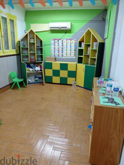 حضانه مفروشه ومرخصه للايجار