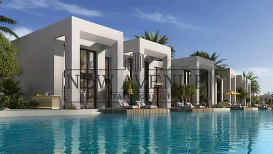 PREMIUM GROUND 3BR CHALET WITH GARDEN LAYOUT LOCATION & AREA: KILO 199, RAS EL HEKMA – SOLARÉ RESORT- FULLY FINISHED WATER & LAGOON VIEW