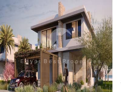 Villa For Sale Fully Finished Direct Lagoon Sea View Downpayment 5% Over 10Year
