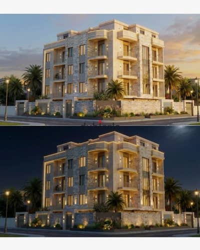 Second row from gamal abdelnasser axis apartment for sale in new nargs with installments