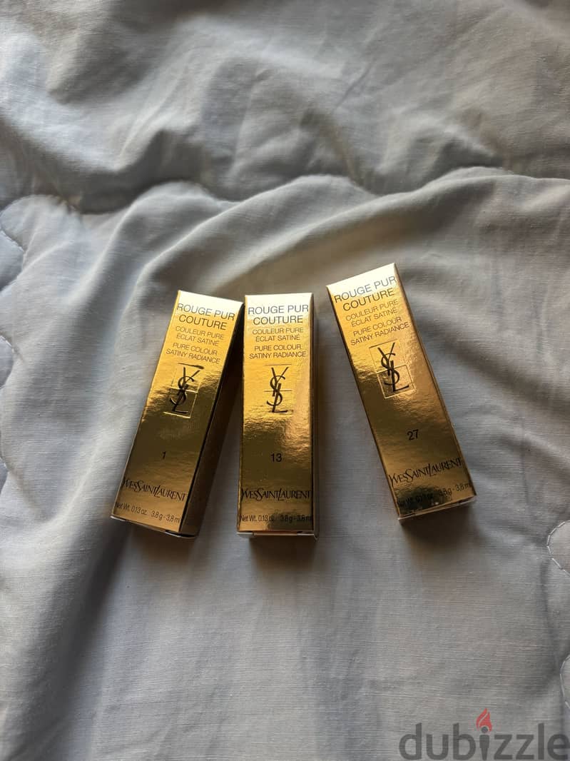 YSL LIPSTICKS 1