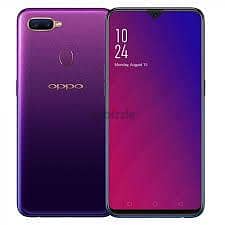 oppo f9 64g ram4 حالة كسر كسر زيرو مش مفتوح السعر علي قد الايد