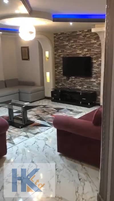 Luxury 250 sqm Apartment for Daily or Monthly Rent in Dokki, Sahaba Square – 3 Bedrooms, Master Suite, Fully Furnished