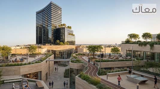 مبني اداري كامل للبيع 700 متر علي التسعين الشمالي مباشر أقل سعر متر  بمقدم 5% قسط علي 8 سنوات دقايق لطريق السويس