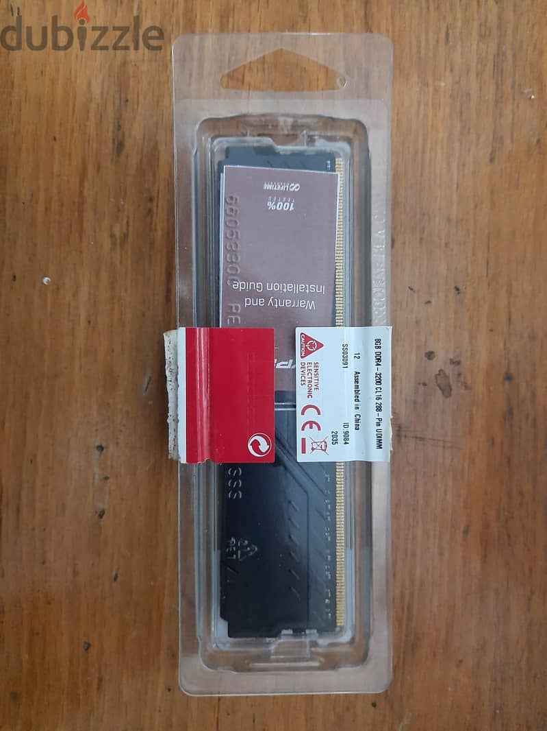 HyperX Ram 8gb ddr4 1