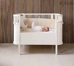 baby bed white