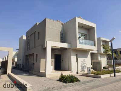 Villa with a Private Garden in a Prime Location Ready To Move for sale with installments in Badya, Palm Hills, 6th Of October City