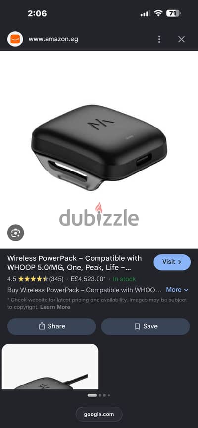 whoop 5.0 wireless charger