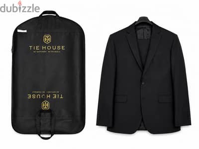 Double breasted suit tie house