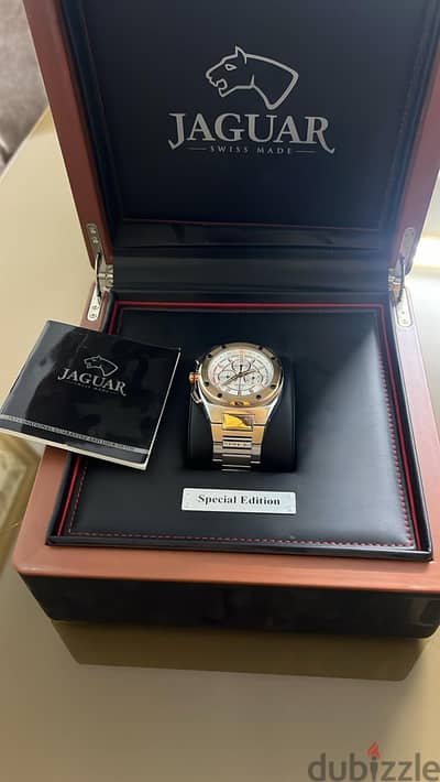 Jaguar watch j808/1 special edition swiss made