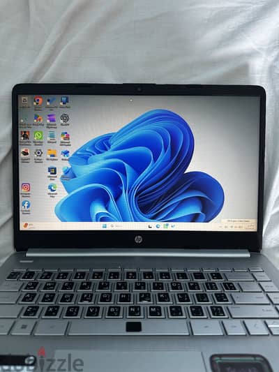 HP Laptop 14-dq2031wm حالة الزيرو وارد دبي