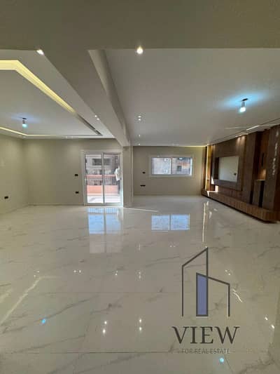 Distinct apartment for sale on Mohamed Kamel El-Harouni Street near the Children's Garden in Nasr City, registered in the real estate month, near all services