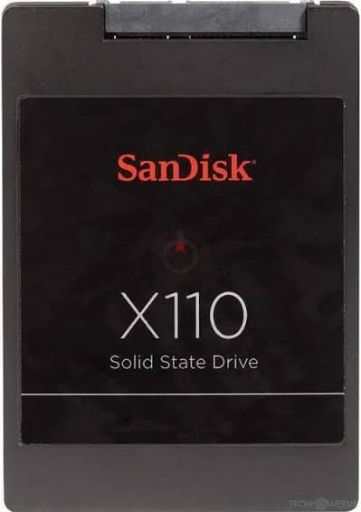 هارد ديسك SSD موديل Hikvision C100 بسعة 120 جيجابايت و SanDisk x 110