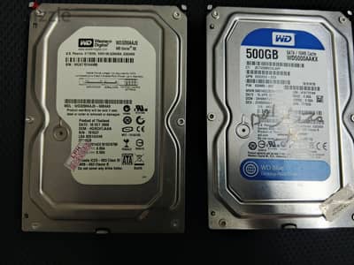 Hdd 500gb + hdd 320 gb