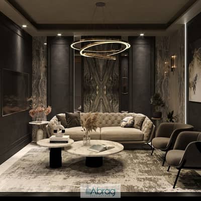 Office for sale, 280 m², with top-of-the-line super luxury finishing, fully furnished with appliances and air conditioning.