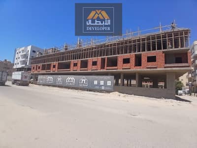 100sqm apartment on Al Hegaz Main Street, fully finished, Green Contract, 30% down payment,