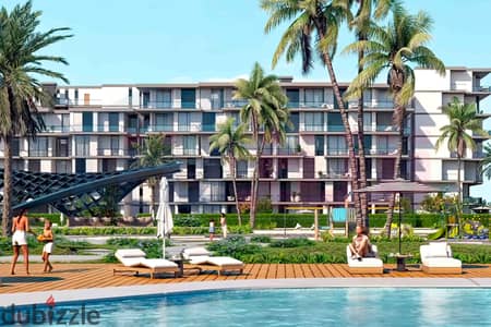 40m² Hotel Studio for Sale, North Coast (Managed by Hilton Hotel - Near the North Coast, KM 58 - Sea Road - Down Payment: EGP 200,000 - Installments e