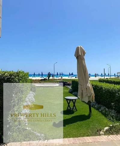 شاليه sea view للبيع متشطب بالكامل ready to move