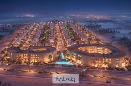 Townhouse 190m from Bay House for sale on Nuzha Street next to Al Ahly Club, ELA Compound Sheikh Zayed