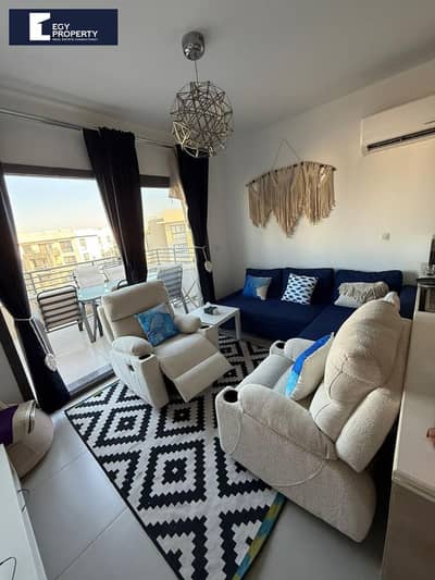 Chalet For Sale Fully Furnished Super Lux Ready To Move In Marassi - North Coast