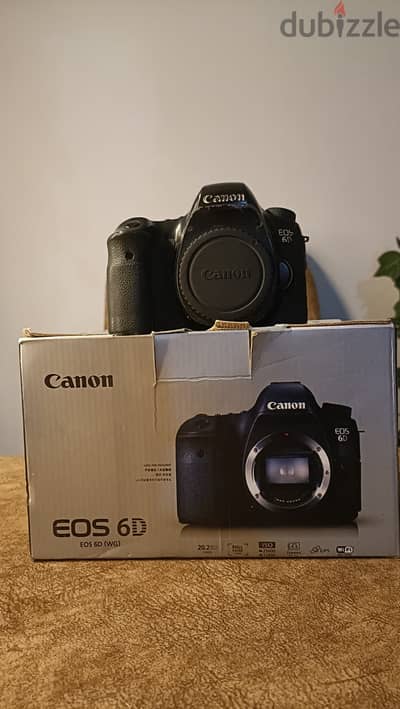 Canon 6D Body ( كانون)  (بدون أي عيوب) + العلبة والشاحن
