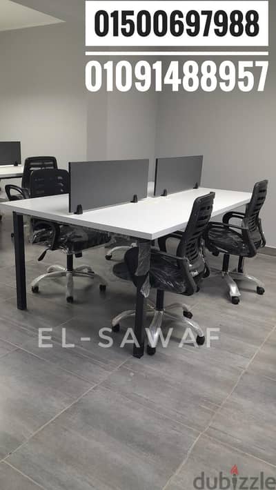 خلية عمل-ورك ستيشن- بارتيشن موظفين-اثاث مكتبي- work station- partiton
