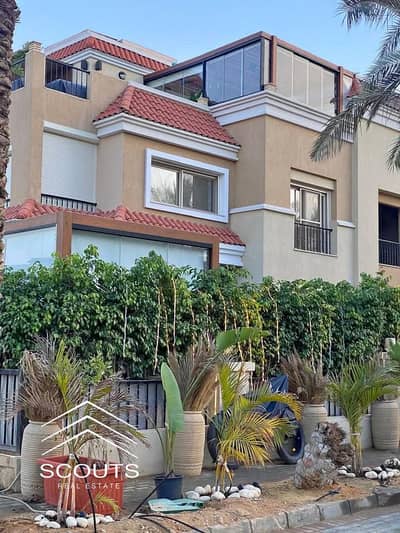 239 SQM S Villa for Sale in Sarai Mostakbal City | 5 Bedrooms | 12-Year Installments | Garden & Landscape View | Near Madinaty & AUC