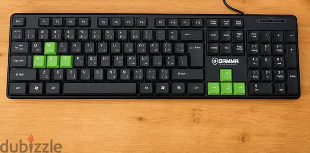 ⌨ للبيع كيبورد GAMMA USB بحالة ممتازة