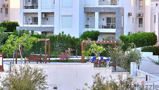 شاليه غرفتين راقي مارسيليا بيتش4 مكيف بالكامل فرش ,جديد