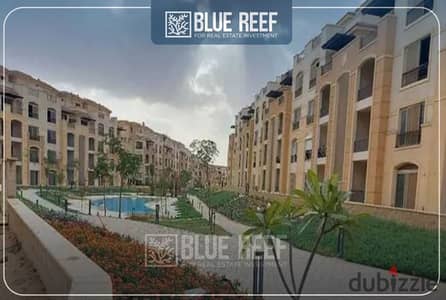 شقه بجاردن استلام فوري نصف تشطيب بسعر مميز داخل كمبوند ستون ريزدنس