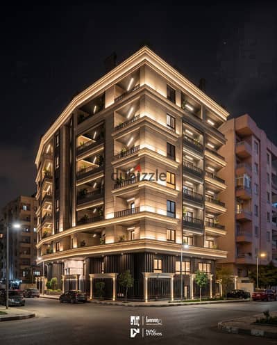 Apartment for sale 140m with a view for installment over 30 months in the first district, the middle plateau
