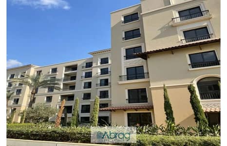 Ground floor apartment with garden for rent in Village West, Sheikh Zayed