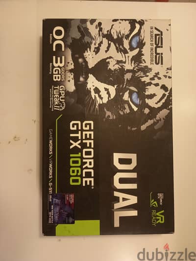 Asus dual gtx 1060 3gb