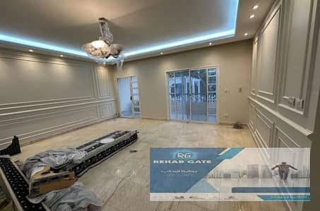Townhouse villa for rent in Al Rehab City   Special finishes   Ready for immediate occupancy  Close to the mall and services   Area 220 square met
