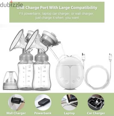 Intelligent automatic double breast pump RH228