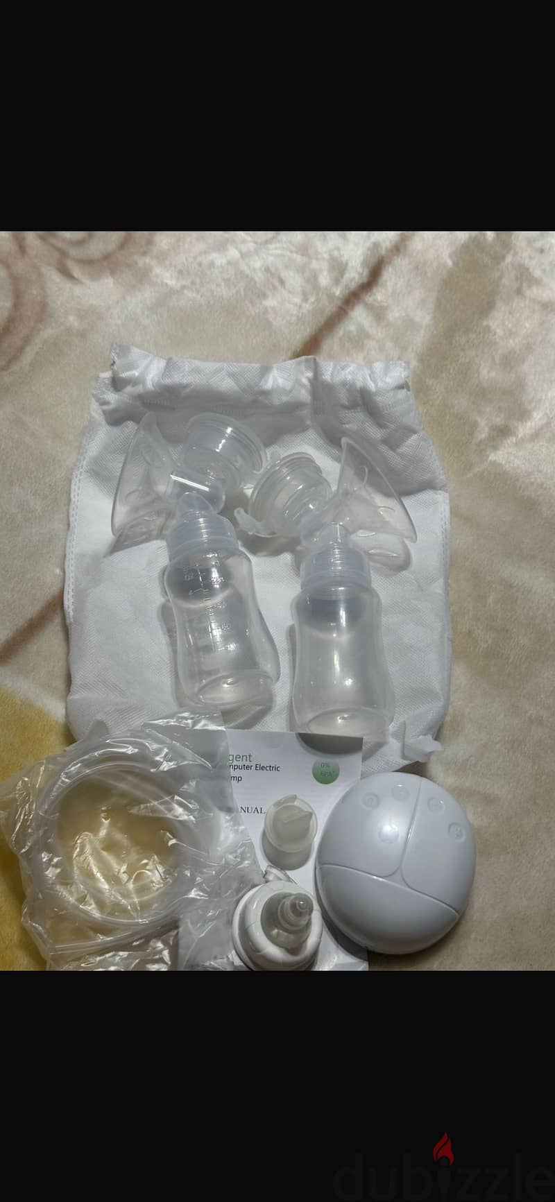 Intelligent automatic double breast pump RH228 5