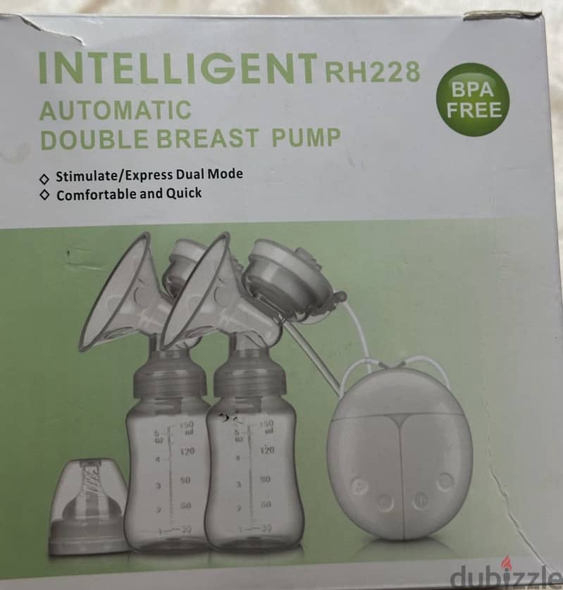 Intelligent automatic double breast pump RH228 8