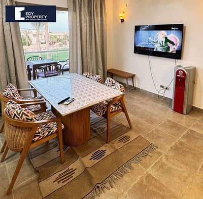 Fully furnished Chalet for sale in Jaz Sokhna with open view and prime location