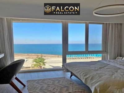 Chalet for sale (super deluxe finishing), very special location in Ain Sokhna