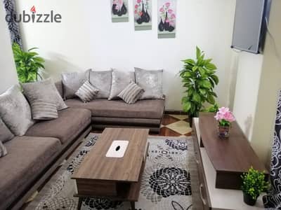 Furnished air-conditioned Harosa 3 rooms and reception near the sea, floor 2, stairs