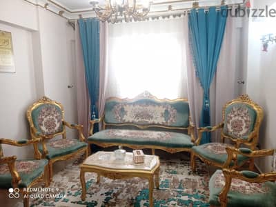 صالون زان عموله خشب أحمر