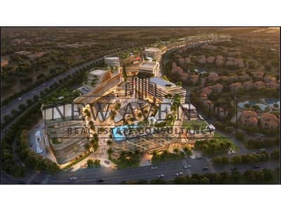 مكتب إداري 215م بتسهيلات في السداد في بارك ستريت  سيتي ستارز على الطريق الدائري | موقع مميز Park St. City Stars Ring Road