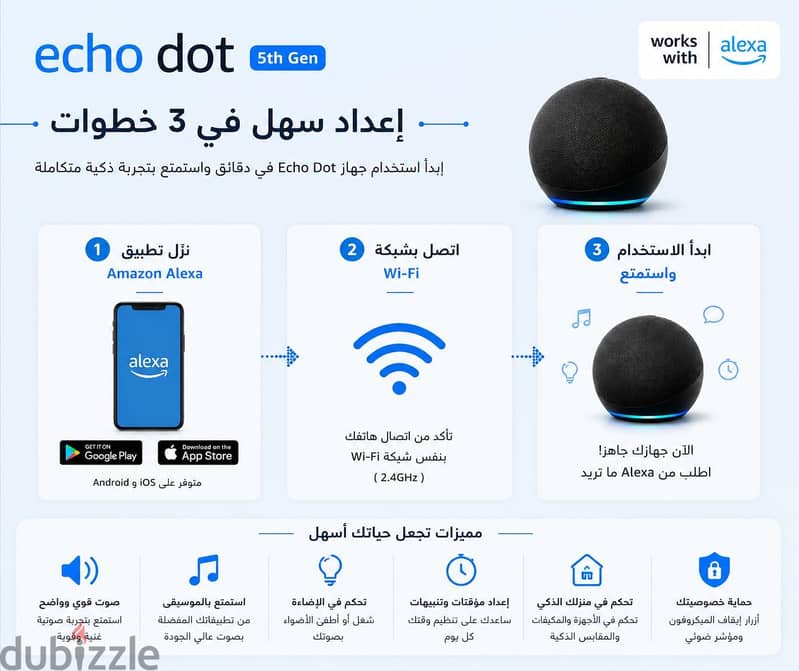Alexa Echo Dot( 5th Gen) 4