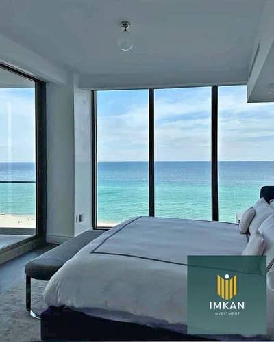 شقه للبيع متشطبه واستلام فوري بالتقسيط حتى 12 سنه sea view و ابراج العلمين الجديده في الحي اللاتيني LATINI