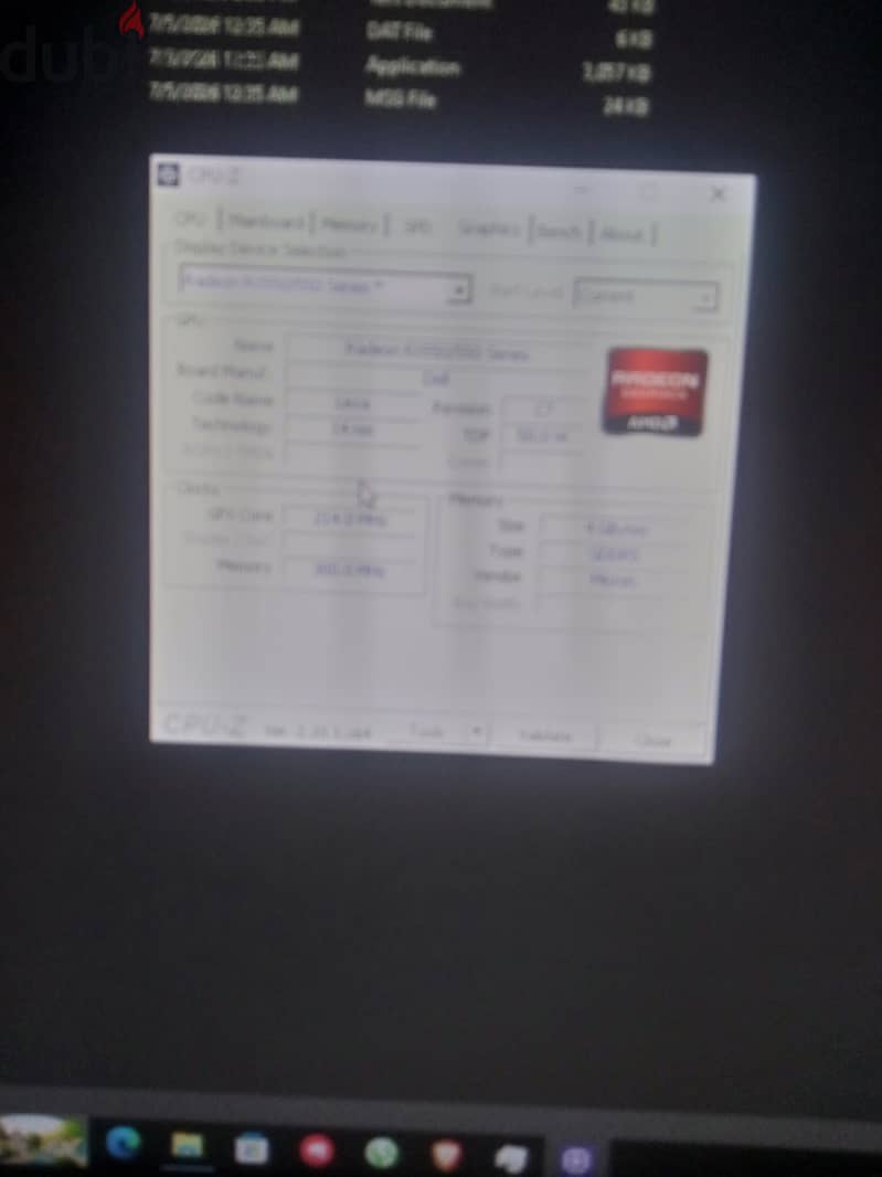 RX 550 4g ddr5 5