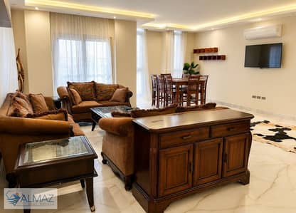 A furnished apartment for rent in Al-Andalus 2, in the heart of the Fifth Settlement. It is ready for immediate occupancy and is located on South Tese A furnished apartment for rent in Al-Andalus 2, in the heart of the Fifth Settlement. It is ready for immediate occupancy and is located on South Tese