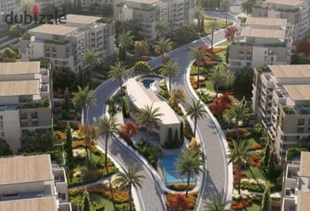 شقه للبيع في حدائق اكتوبر داخل كمبوند سيفين ريزيدنس باقل مقدم واطول فترة سداد
